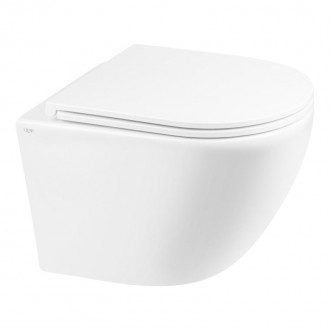 Унітаз підвісний Qtap Robin Mew безобідковий з сідінням Soft-close QT1333046ENRW. Ивано-Франковск. фото 1 Унітаз підвісний Qtap Robin Mew безобідковий з сідінням Soft-close QT1333046ENRW. Ивано-Франковск. фото 1