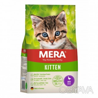 Беззерновий сухий корм MERA Cats Kitten - підходить для всіх порід кошенят, вагі. . фото 1