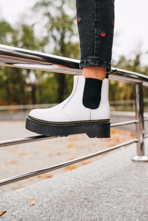 
Женские ботинки белые зимние Dr. Martens Jadon 
Dr. Martens — это лучшая обувь . . фото 2