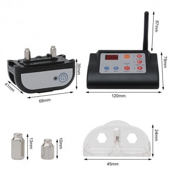 Беспроводной электронный забор + дрессировочный ошейник для 1, 2 или 3 собак Бес. . фото 6