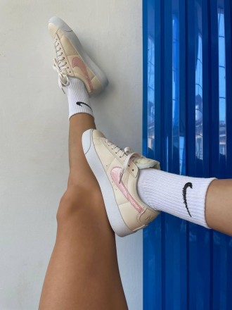 Кроссовки женские бежевые Nike Blazer ‘77’ LOW ‘77’ Vintage 
Женские кроссовки N. . фото 6