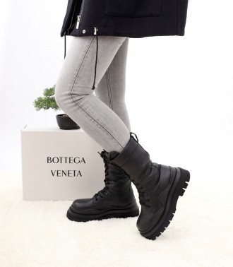 Ботинки женские черные зимние Bottega Veneta
Женские ботинки Боттега Венета в од. . фото 7