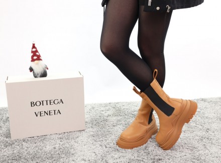 Ботинки женские коричневые зимние Bottega Veneta
Зимние женские ботинки Боттега . . фото 3