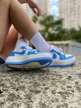 Кроссовки женские синие Nike Air Jordan 1 Low Elevate
Низкие женские кроссовки N. . фото 10