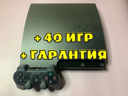 Sony PlayStation 3 Slim з об'ємом пам'яті 500GB.
• Приставка прошита, а це дозво. . фото 2