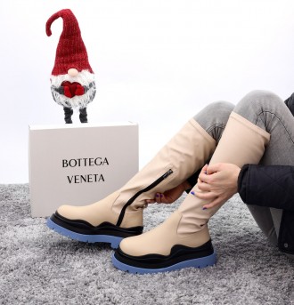 Ботинки женские бежевые зимние Bottega Veneta
Представляем вам крутые женские бо. . фото 2