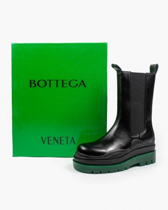 Ботинки женские черные зимние Bottega Veneta
Стильные женские ботинки Боттега Ве. . фото 4
