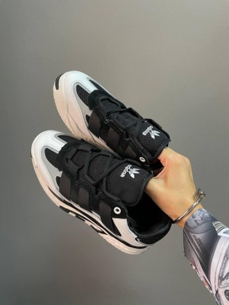 Кроссовки женские черно-белые Adidas Niteball
Стильные спортивные женские кроссо. . фото 10
