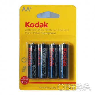 Батарейки Kodak AA блистер/4 /80/ 
 
Отправка данного товара производиться от 1 . . фото 1