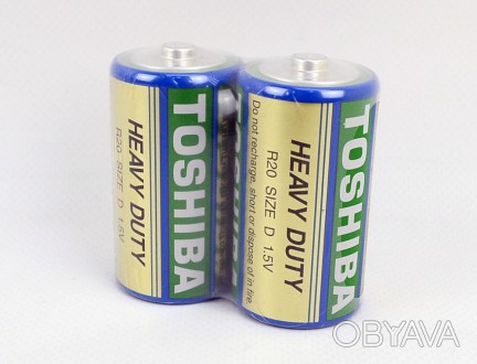 Батарейки Toshiba бочка большая 1.5V R20 /2/ 
 
Отправка данного товара производ. . фото 1