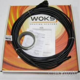 Саморегулирующийся кабель Woks SR-23 46 Вт используется для систем антиобледенен. . фото 1