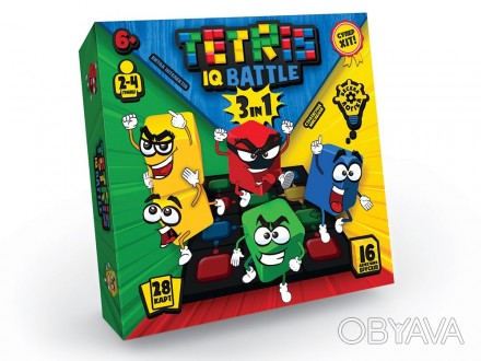 Розважальна гра "Tetris IQ battle 3in1" укр Danko Toys G-TIB-02U ish
 
Отправка . . фото 1