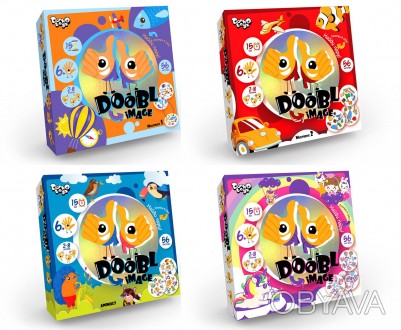Настільна гра "Doobl Image" велика рос Danko Toys DBI-01-01,02,03,04 ish
 
Отпра. . фото 1