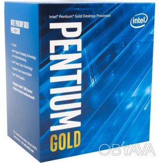 Процесор Intel Pentium Gold G6405 4.1GHz (4MB, Comet Lake, 58W, S1200) Box 
 
От. . фото 1