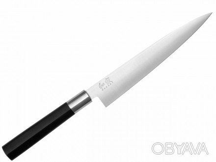 Характеристики
Серія: Wasabi Black
Призначення: кухонний ніж, ніж для нарізки
До. . фото 1