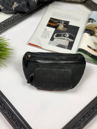 
 
 Нагрудная сумка (бананка ) Gucci Supreme GG black
Материал : Канвас
Размеры . . фото 2