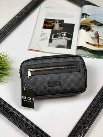
 
 Поясная мужская сумка Gucci GG Supreme classic
Материал: Канвас на передней . . фото 7