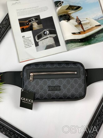 
 
 Поясная мужская сумка Gucci GG Supreme classic
Материал: Канвас на передней . . фото 1