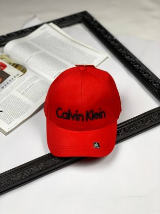 Кепка Calvin Klein black on red. Київ. фото 1 Кепка Calvin Klein black on red. Київ. фото 1