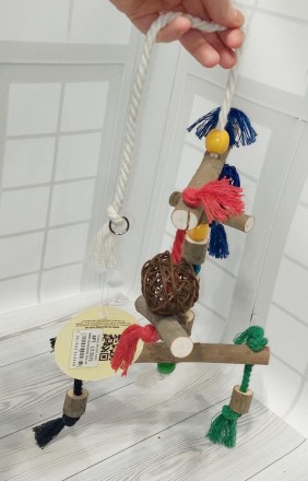 Универсальная игрушка для попугаев, маленьких птиц, крыс, хомяков, декоративных . . фото 4