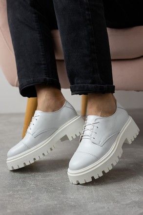 Женские туфли кожаные весна/осень белые Yuves 170 Style. Одесса. фото 1 Женские туфли кожаные весна/осень белые Yuves 170 Style. Одесса. фото 1