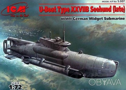 Немецкая подводная лодка типа XXVII "Seehund" 
 
Отправка данного товара произво. . фото 1
