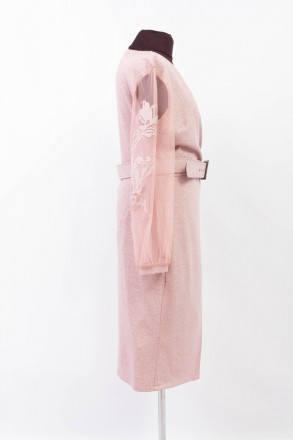 
Оригинальное платье Top Woman розового цвета, производство Турция. Ткань мягкая. . фото 4