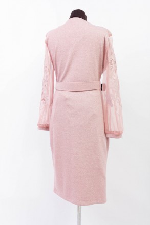 
Оригинальное платье Top Woman розового цвета, производство Турция. Ткань мягкая. . фото 5