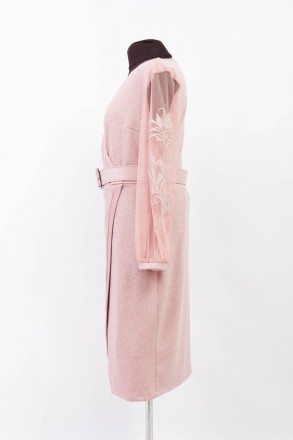 
Оригинальное платье Top Woman розового цвета, производство Турция. Ткань мягкая. . фото 3