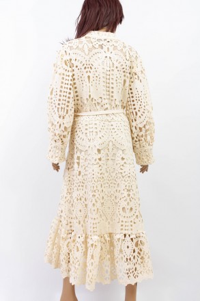 
Оригинальное платье Top Woman бежевого цвета, производство Турция. Ткань мягкая. . фото 4