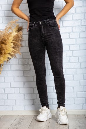 
Стильные женские джинсы зауженные. Покрой облегающий, тянется, длинна полная. Т. . фото 2