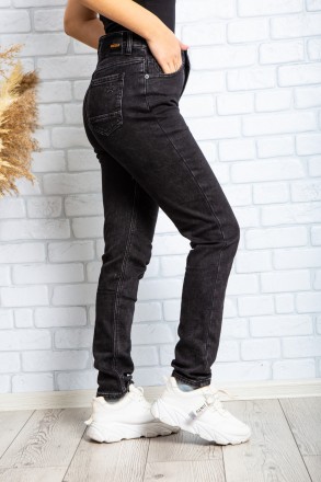 
Стильные женские джинсы большие размеры. Покрой свободный, длинна полная. Ткань. . фото 4
