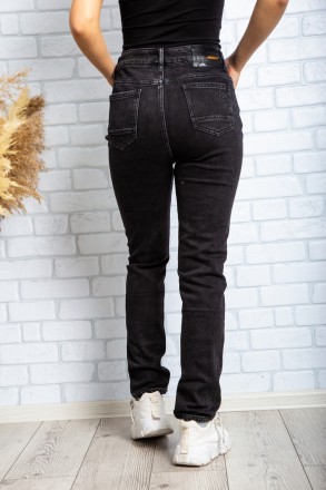 
Стильные женские джинсы большие размеры. Покрой свободный, длинна полная. Ткань. . фото 3