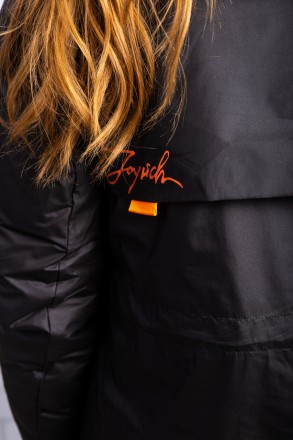 
Оригинальная куртка Visdeer. Куртка зимняя, удлиненная. Ткань матовая, материал. . фото 8