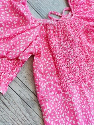
Стильное платье производство Турция. Платье розового цвета. Крой приталенный, д. . фото 5