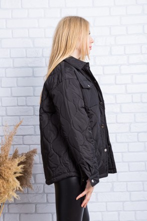 
Стильная демисезонная куртка Lady Yep, Китай. Силуэт куртки прямой, капюшона не. . фото 3