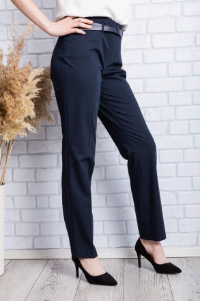 
Классические женские брюки, производство Турция. Покрой слегка зауженный, длинн. . фото 3