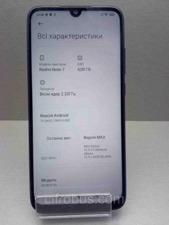 Смартфон з Android 9.0
Підтримка двох SIM-карт
екран 6.3", роздільна здатність 2. . фото 3