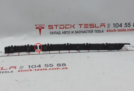 Кронштейн крепления заднего бампера левый с повреждением Tesla model S, model S . . фото 2