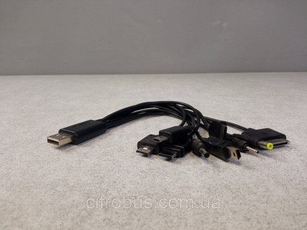 Универсальная USB-зарядка для телефонов 10в1 (кабель)/ Зарядный кабель совместим. . фото 3