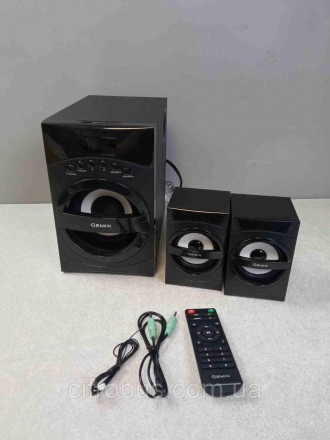 Мультимедійна акустична система Gemix SB-130X з відмінним і насиченим звучанням.. . фото 4