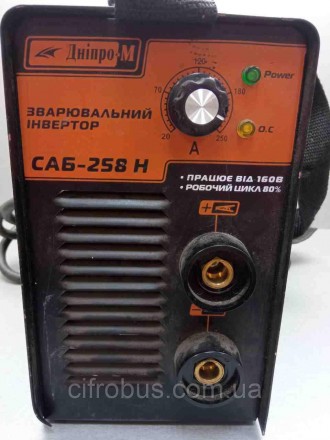 Сварковий апарат Дніпро-М САБ-258Н являє собою компактний, але потужний інвертор. . фото 5
