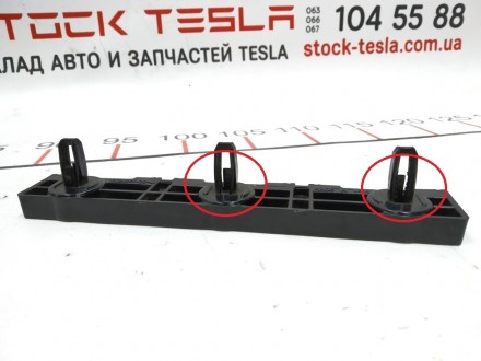 Направляющая накладки порога левая/правая задняя с повреждением Tesla model S, m. . фото 2