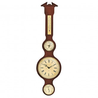 Метеостанція  Moller 204983 Mahagony (204983) барометр, гігрометр, термометр. Вінниця. фото 1