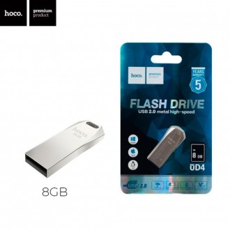
 Флешка USB 8Гб Hoco UD4
Высокоскоростной флеш-накопитель USB на 8Гб.
 Hoco Cla. . фото 3