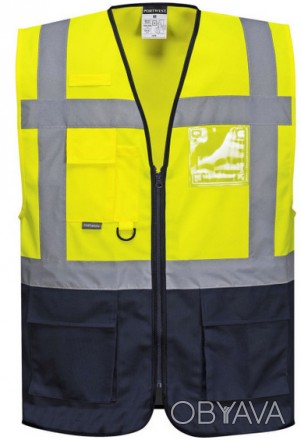 
Двухцветный жилет сигнальный Hi Vis Executive Vest от ирландского бренда-произв. . фото 1