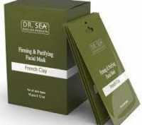 Dr. Sea Dead Sea Products Firming & Purifying Facial Mask French Clay 12 мл
Укре. . фото 2