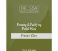 Dr. Sea Dead Sea Products Firming & Purifying Facial Mask French Clay 12 мл
Укре. . фото 3