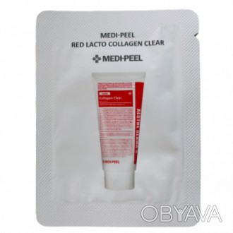Очищающая пенка для умывания с коллагеном Medi-Peel Red Lacto Collagen Clear Sam. . фото 1