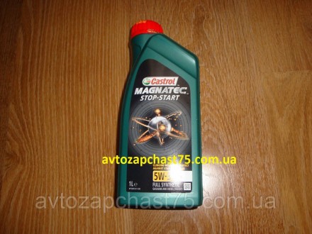 Олива моторна Castrol Magnatec Stop-Start 5w-30 A5, 1 літр (виробник Castrol, Ні. Полтава. фото 1 Олива моторна Castrol Magnatec Stop-Start 5w-30 A5, 1 літр (виробник Castrol, Ні. Полтава. фото 1
